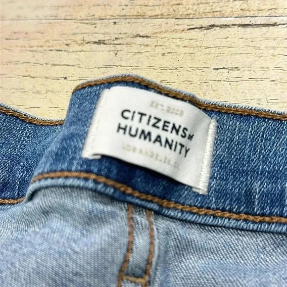 Citizens of humanity, rocket ankle, midrise jeans, size 30 - Picture 2 of 11